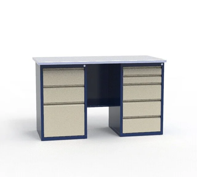 Верстак слесарный двухтумбовый СВ-2Т.03.05.14_сб5