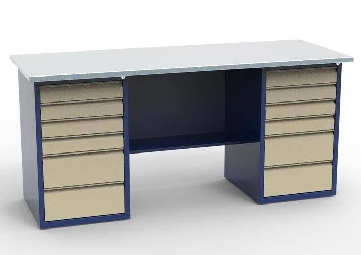 Верстак слесарный двухтумбовый СВ-2Т.06.06.19