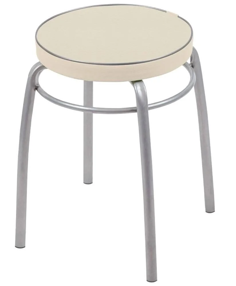 Табурет НИКА Фабрик 1 слоновая кость - ТФ01/СК