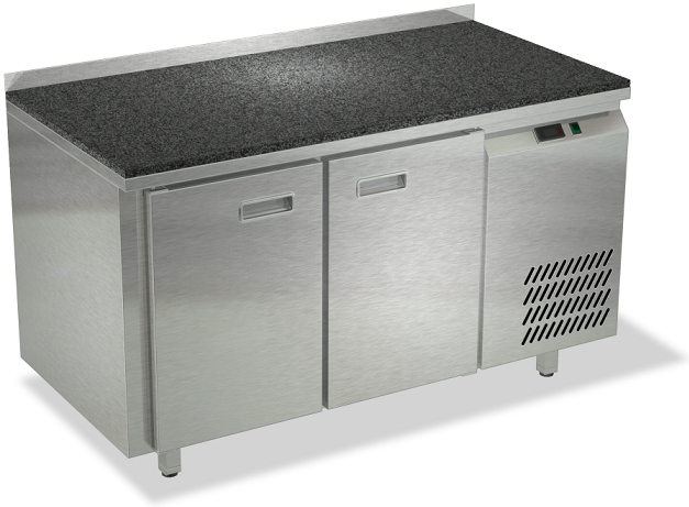 Морозильный стол боковой агрегат столешница камень борт СПБ/М-423/06-1306 (1390x600x850 мм)
