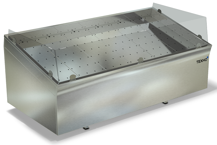 Стол кухонный рыба на льду без агрегата СП-601/2202Ф (2200x1100x1030 мм)