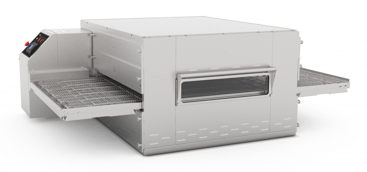 Конвейерная печь для пиццы ПЭК-800 с дверцей (модуль для установки в 2 яруса)
