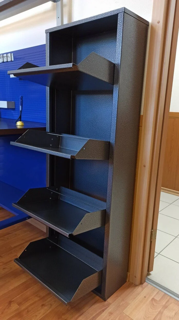 Фото - шкаф металлический для обуви об-3 серебряный антик