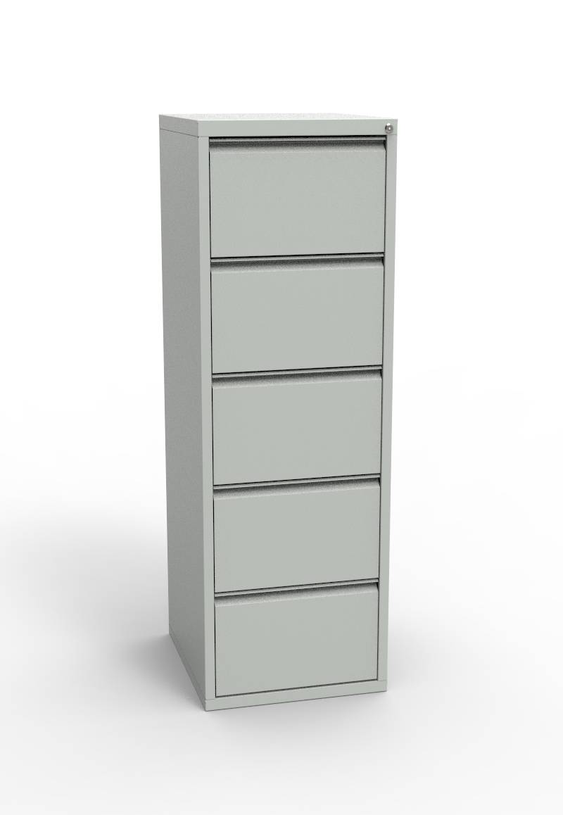 Шкаф картотечный Регион РК-А4-5 (1515х500х550 мм) металлический с 5 ящиками шк 5 для хранения документов формат А4