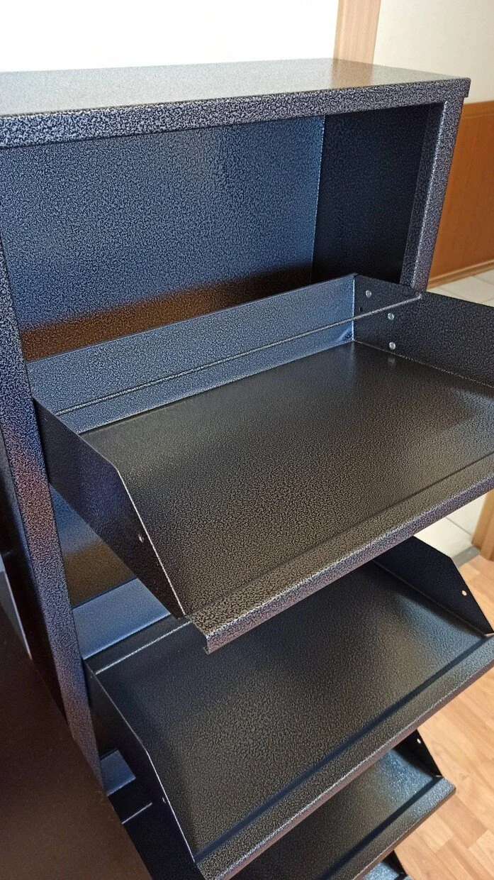 Фото - шкаф металлический для обуви об-3 серебряный антик